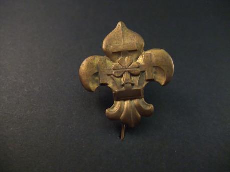 Scout de France (Verkenners en Gidsen) logo Franse lelie